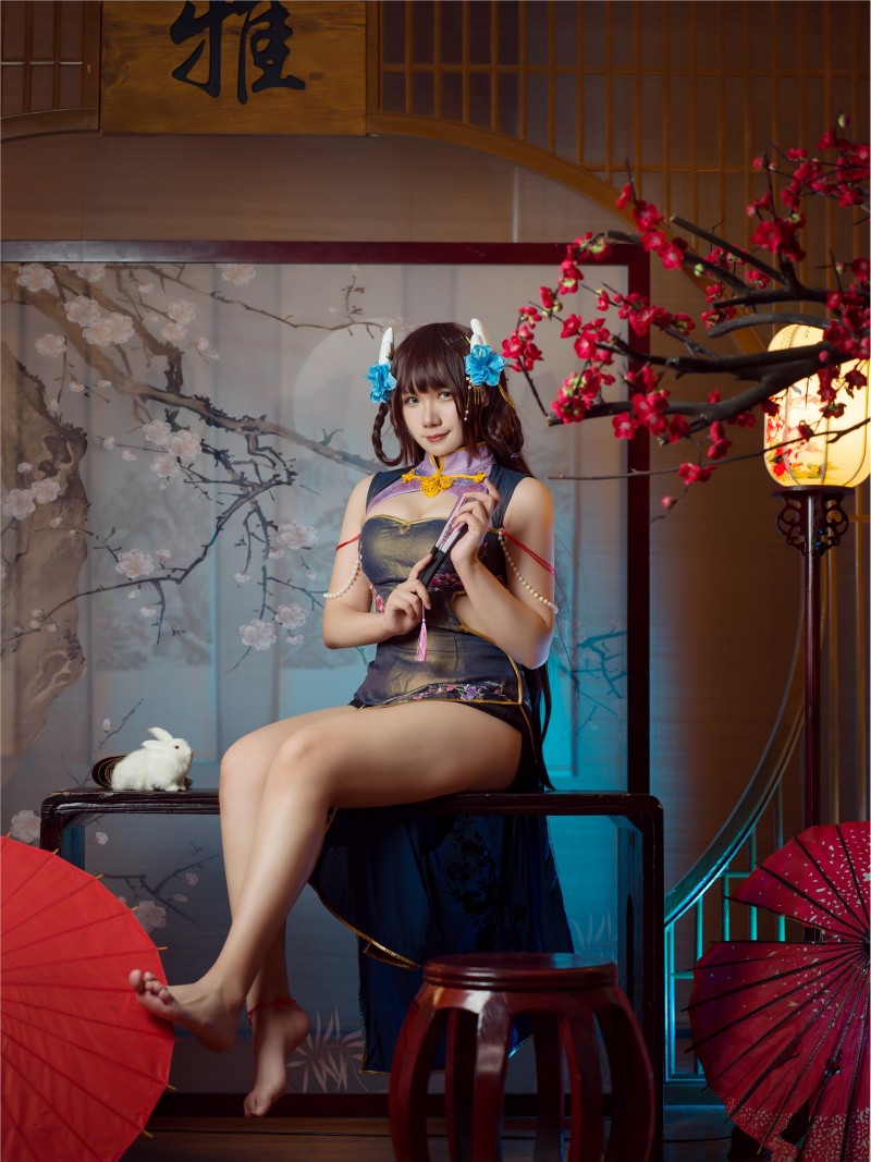 麻花麻花酱-比睿旗袍 旗袍-星之迟迟